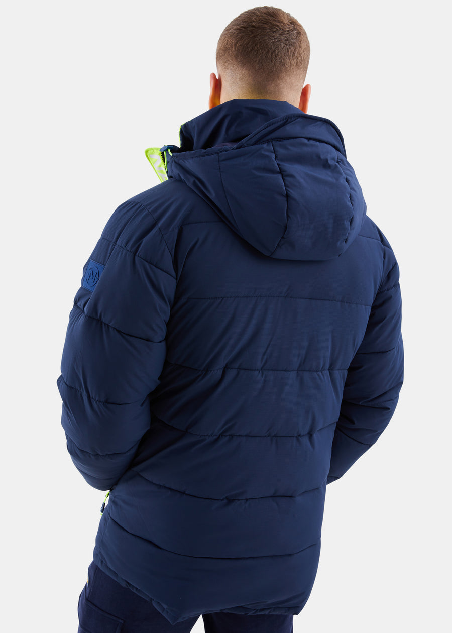 Antigua Padded Jacket - Dark Navy