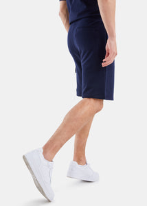 Tilefish 9.5" Fleece Short - Dark Navy