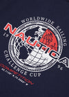 Nautica Competition Patch T-Shirt - Dark Navy - Detail