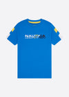 Nautica Competition Heffron T-Shirt - Royal Blue - Front