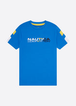 Load image into Gallery viewer, Nautica Competition Heffron T-Shirt - Royal Blue - Front