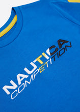 Load image into Gallery viewer, Nautica Competition Heffron T-Shirt - Royal Blue - Detail