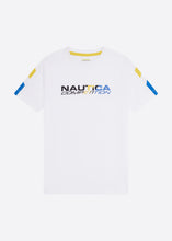 Load image into Gallery viewer, Nautica Competition Heffron T-Shirt - White - Front
