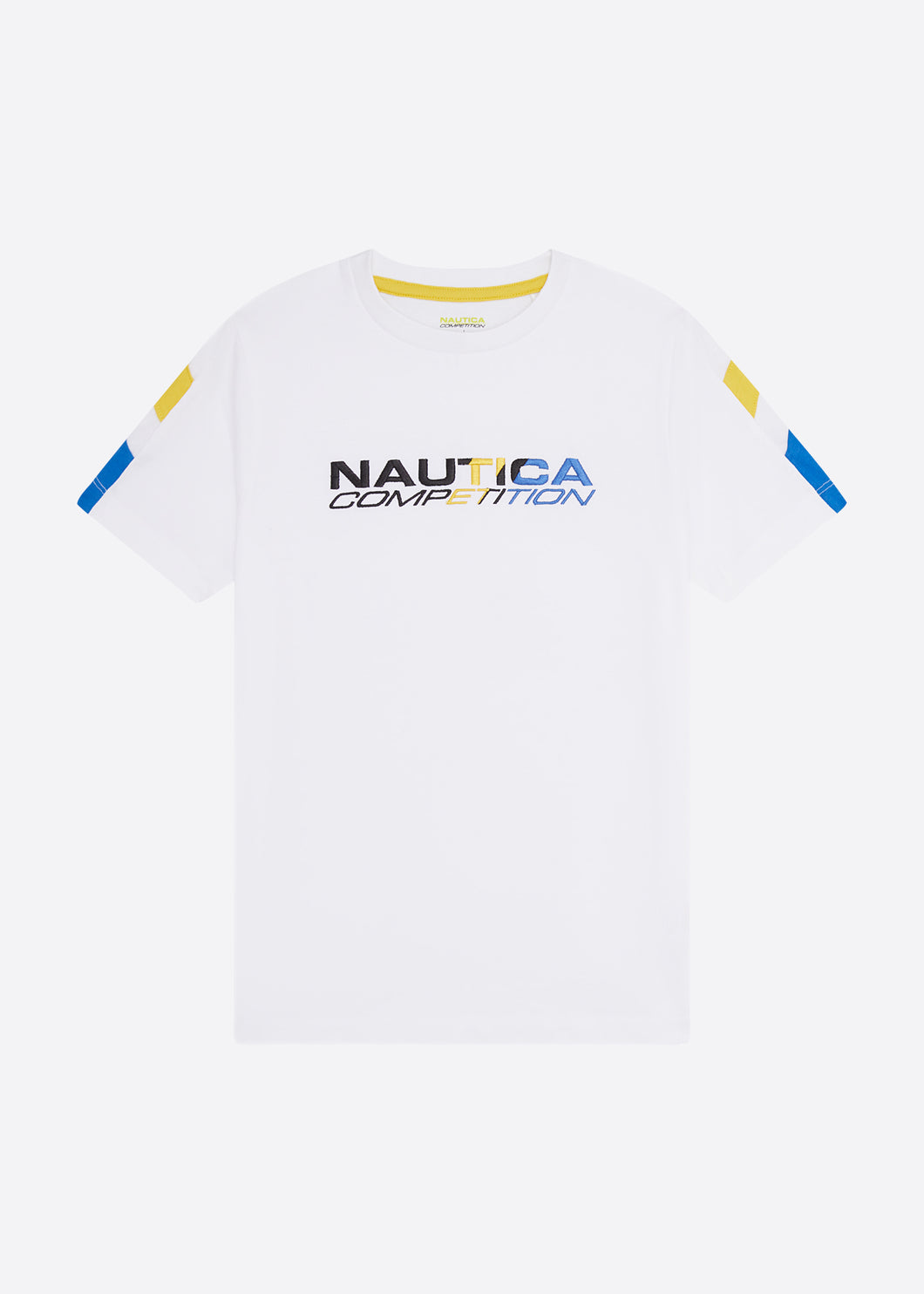 Nautica Competition Heffron T-Shirt - White - Front
