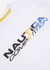 Nautica Competition Heffron T-Shirt - White - Detail