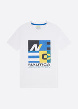 Load image into Gallery viewer, Nautica Competition Marthas T-Shirt - White - Front