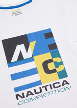 Load image into Gallery viewer, Nautica Competition Marthas T-Shirt - White - Detail