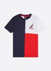 Nautica Competition Jefferson T-Shirt - Multi - Front