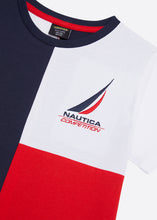 Load image into Gallery viewer, Nautica Competition Jefferson T-Shirt - Multi - Detail