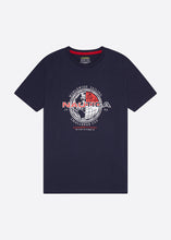 Load image into Gallery viewer, Nautica Competition Patch T-Shirt - Dark Navy - Front