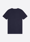 Nautica Competition Patch T-Shirt - Dark Navy - Back