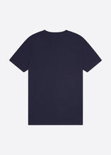 Load image into Gallery viewer, Nautica Competition Patch T-Shirt - Dark Navy - Back