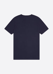 Nautica Competition Patch T-Shirt - Dark Navy - Back