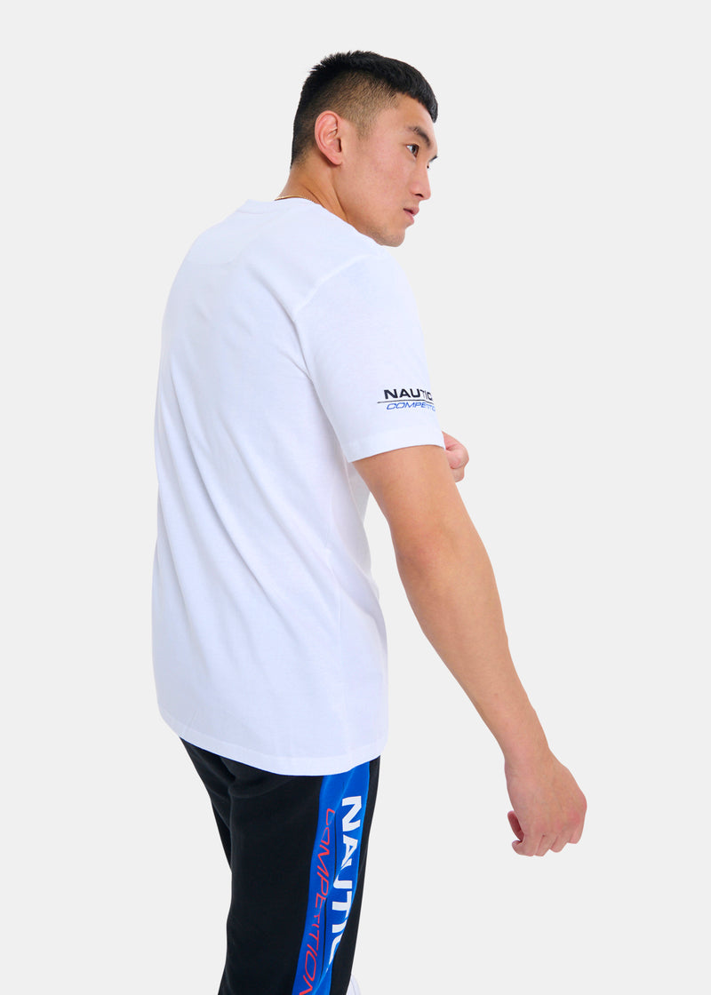 Banded T-Shirt - White