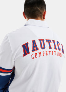 Bulk Rugby Shirt - White/Navy