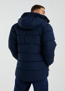 Antigua Padded Jacket - Dark Navy