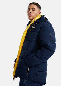 Antigua Padded Jacket - Dark Navy