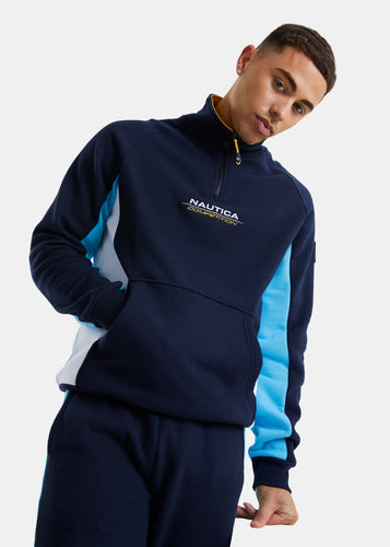 Metter 1/4 Zip Top - Dark Navy