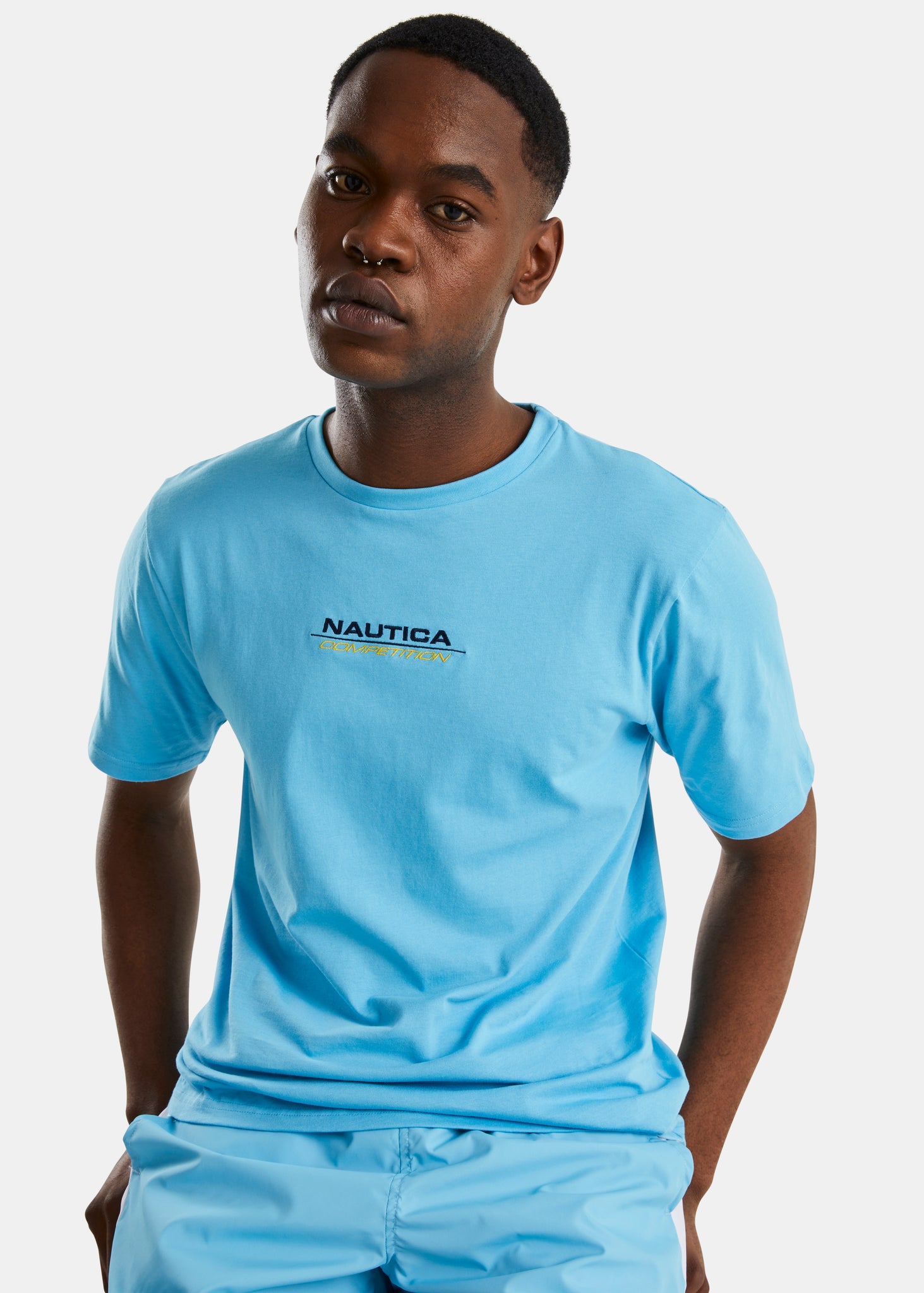 Attaway T-Shirt - Light Blue – Nautica Competition