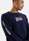 Ozello LS T-Shirt - Dark Navy