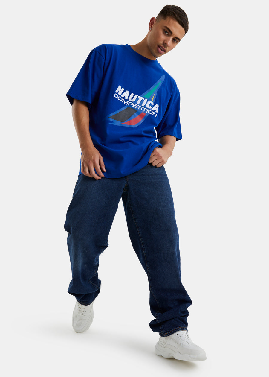 Creston Oversized T-Shirt - Blue