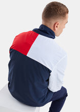 Load image into Gallery viewer, Fusilier 1/2 Zip Track Top - Multi