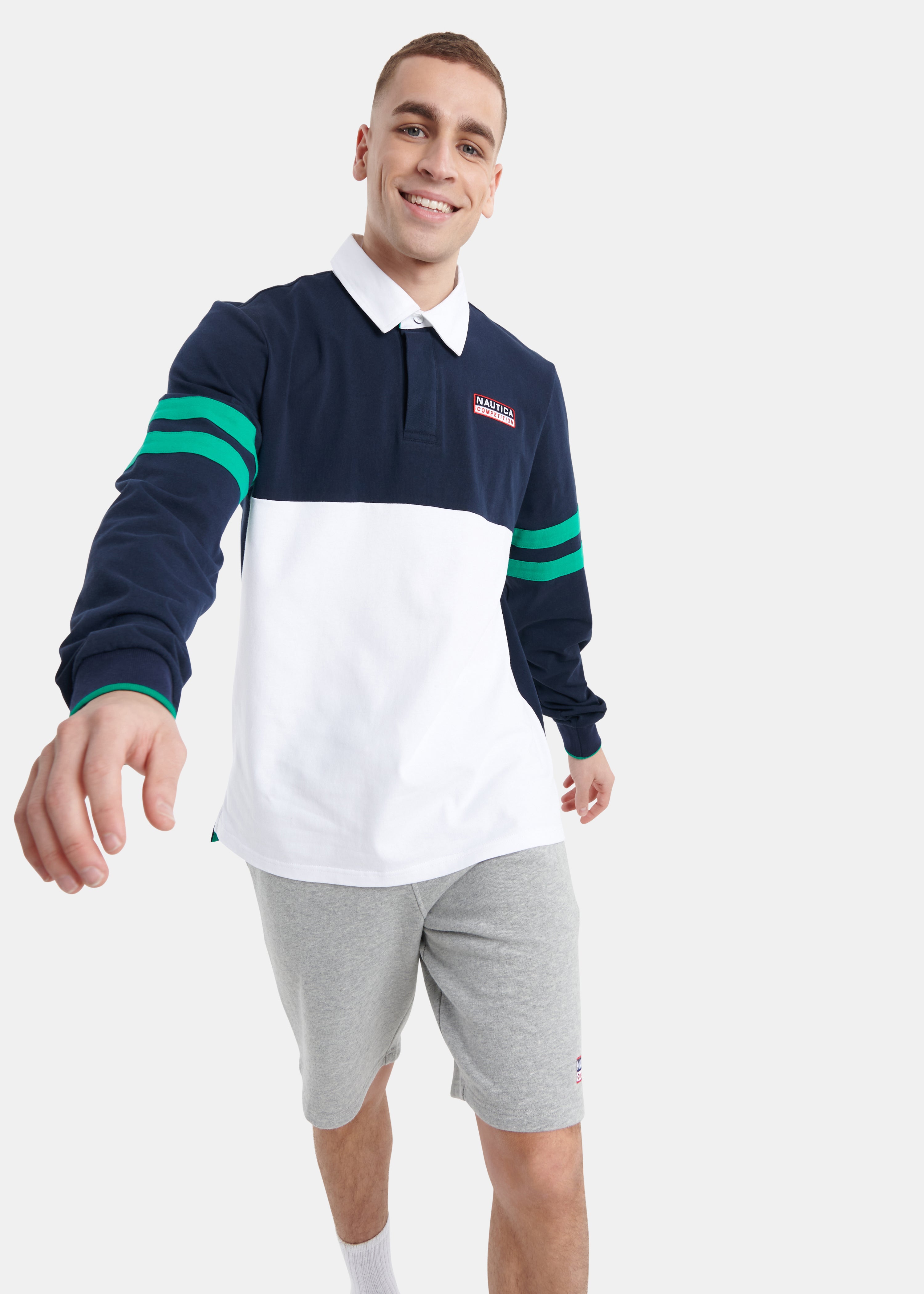 Cayden Rugby Shirt - Dark Navy