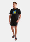 Clayton 6" Swim Short - Black