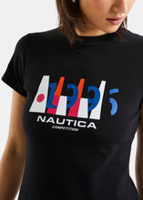 Load image into Gallery viewer, Nautica Competition Sierra T-Shirt - Black - Detail