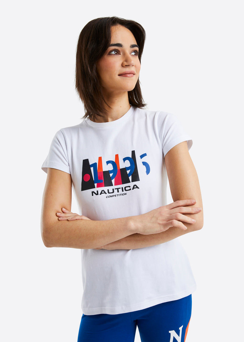 Nautica Competition Sierra T-Shirt - White - Front