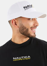 Load image into Gallery viewer, Compass Snapback Cap - White
