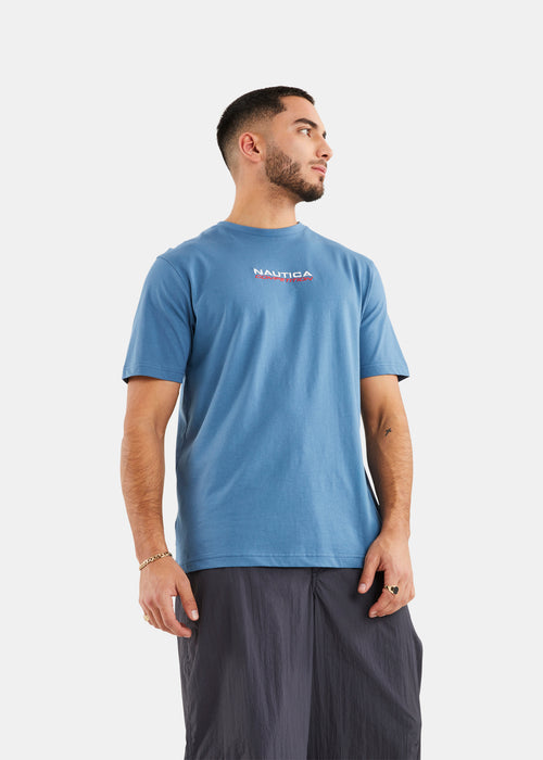 Darien T-Shirt - Denim Blue