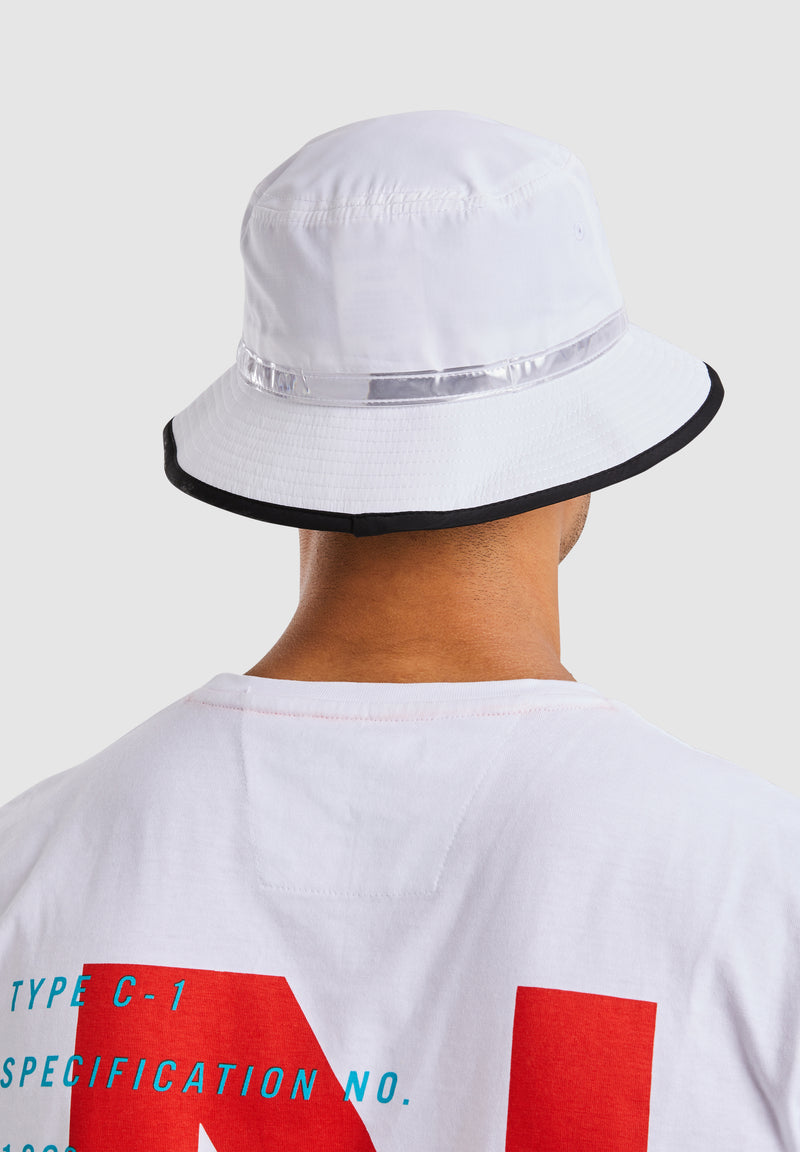 Mack Bucket Hat - White