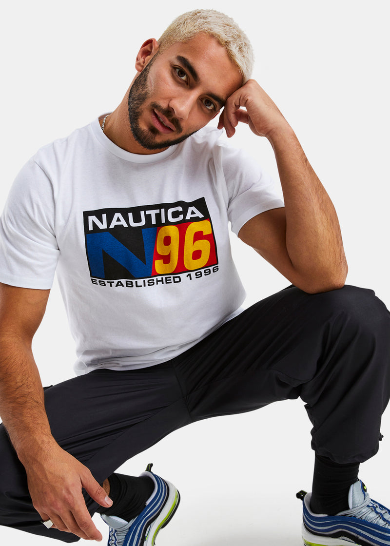 Nautica Competition Lyon T-Shirt - White - Full Body