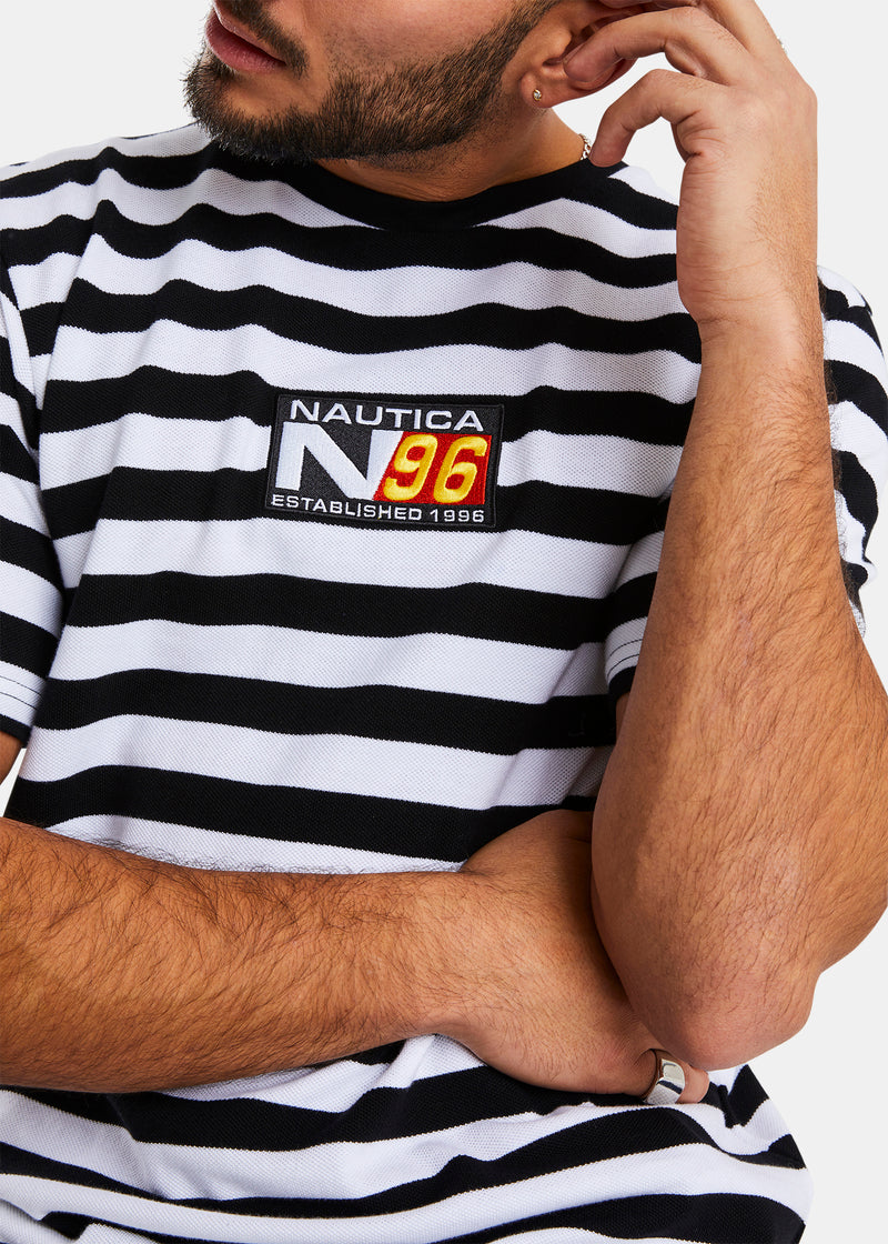 Nautica Competition Ellis T-Shirt - Black - Detail