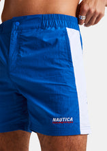 Load image into Gallery viewer, Nautica Competition Clayton 6&quot; Swim Short - Royal Blue - Detail