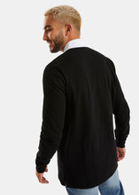 Load image into Gallery viewer, Nautica Competition Balceta Rugby Shirt - Black - Back