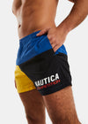 Nautica Competition Cortes 4" Swim Short - Royal Blue - Front