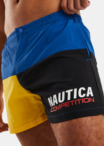 Nautica Competition Cortes 4" Swim Short - Royal Blue - Detail