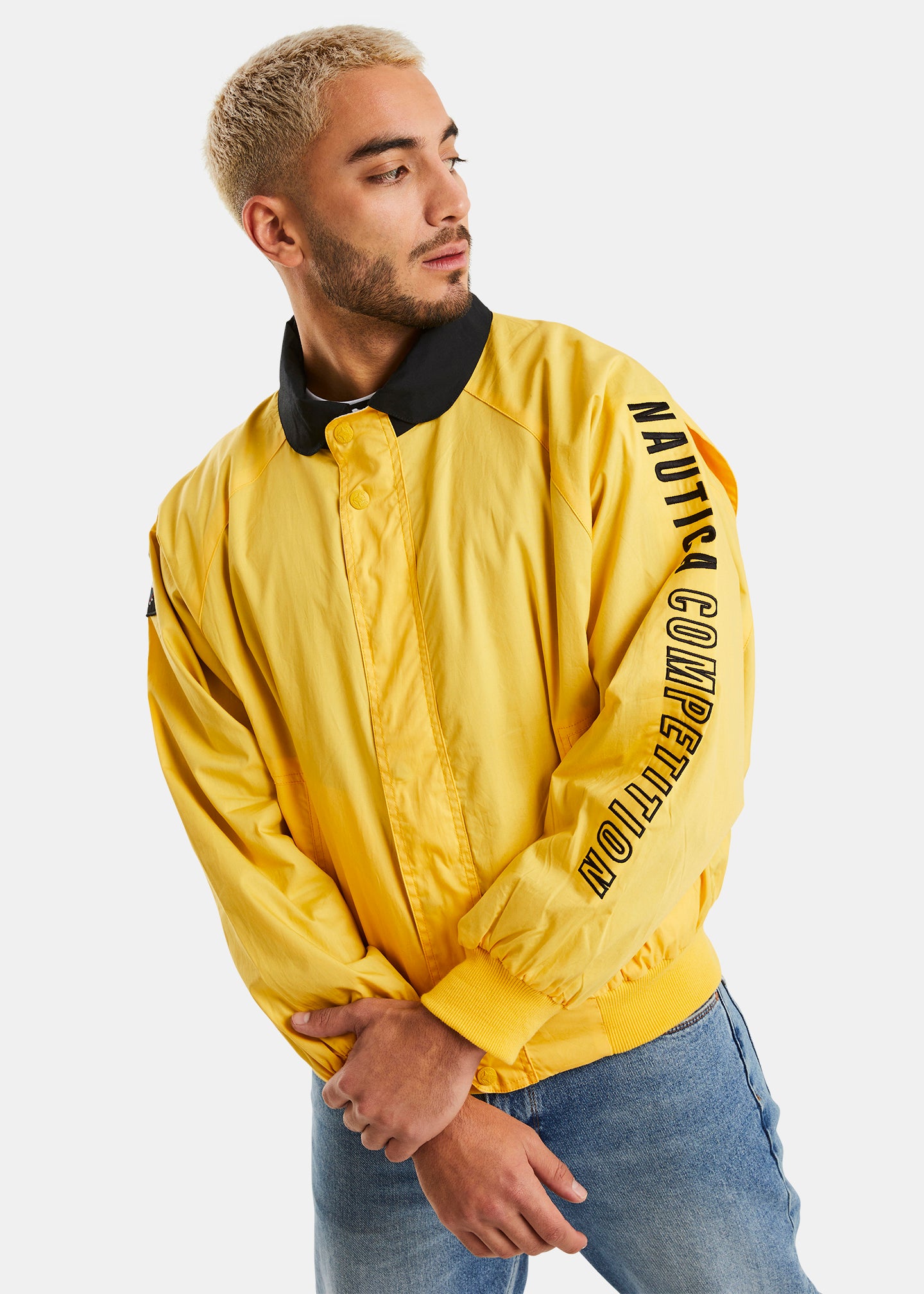 Nautica competition yellow jacket shop