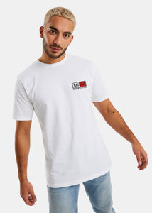 Nautica Competition Bruno T-Shirt - White - Front