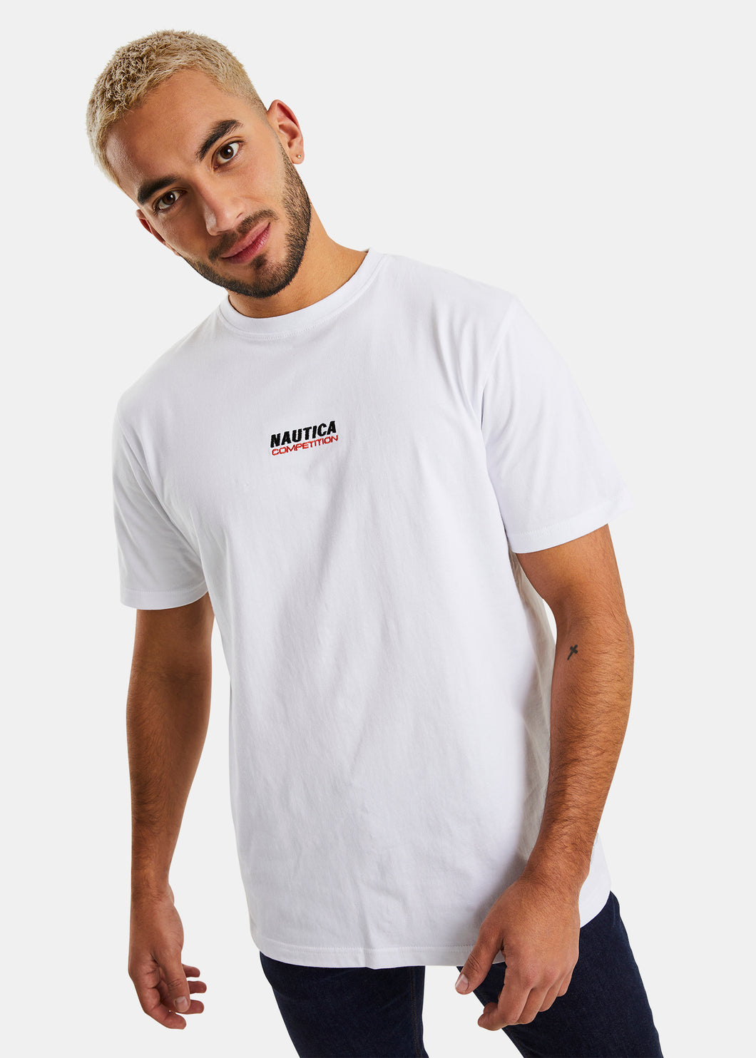 Nautica Competition Fesler T-Shirt - White - Front