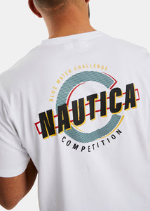 Nautica Competition Fesler T-Shirt - White - Detail