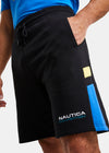 Nautica Competition Gabes 9.5" Fleece Short - Black - Detail