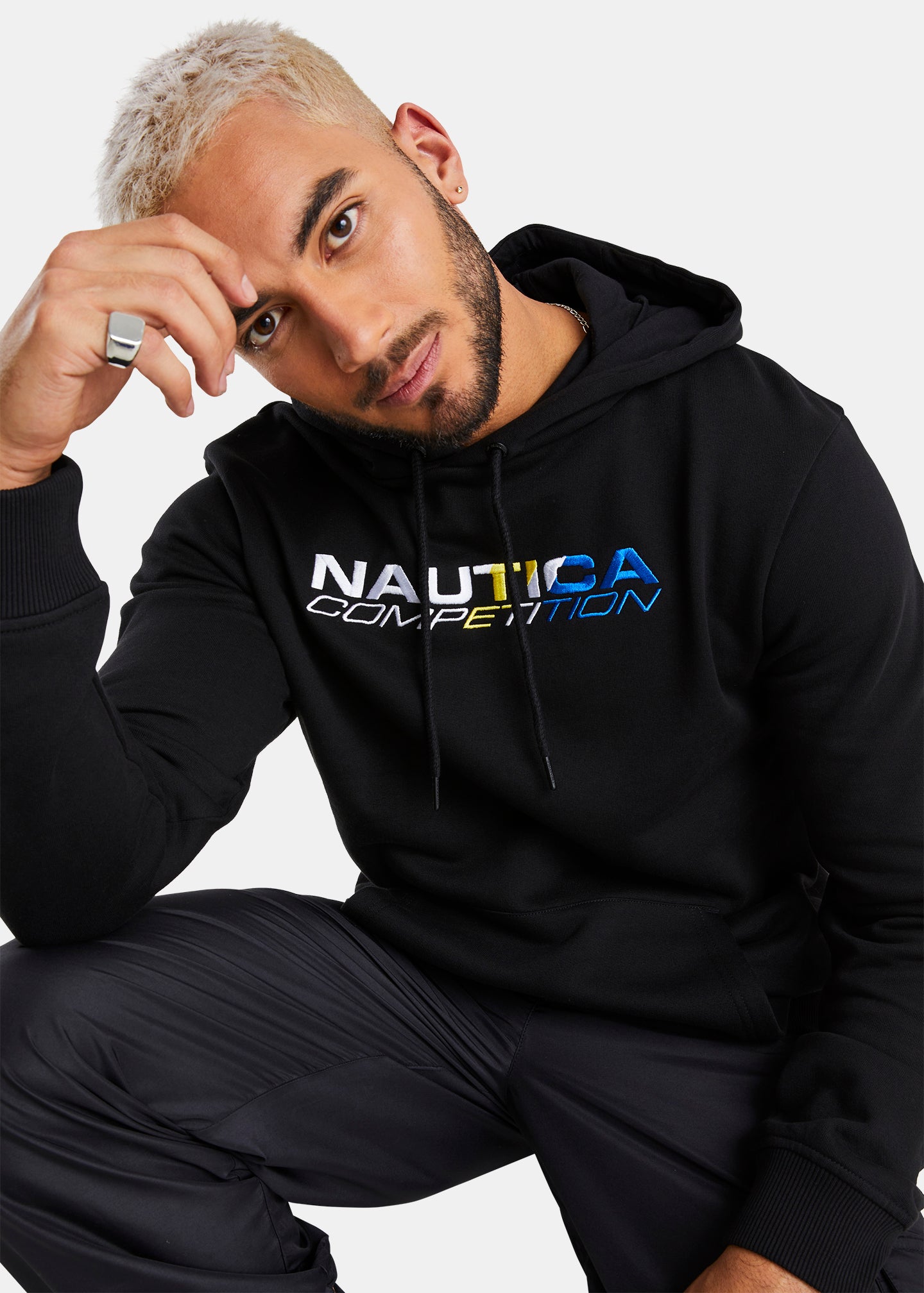 Nautica Competition Bengal OH Hoody - Black - Front