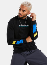 Load image into Gallery viewer, Nautica Competition Bo Hai Long Sleeved T-Shirt - Black - Front