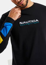 Load image into Gallery viewer, Nautica Competition Bo Hai Long Sleeved T-Shirt - Black - Detail