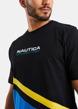 Load image into Gallery viewer, Nautica Competition Oman T-Shirt - Black - Detail