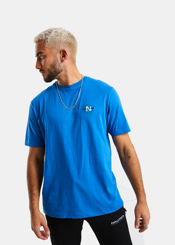 Nautica Competition Mannar T-Shirt - Royal Blue - Front