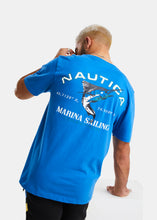 Load image into Gallery viewer, Nautica Competition Mannar T-Shirt - Royal Blue - Back